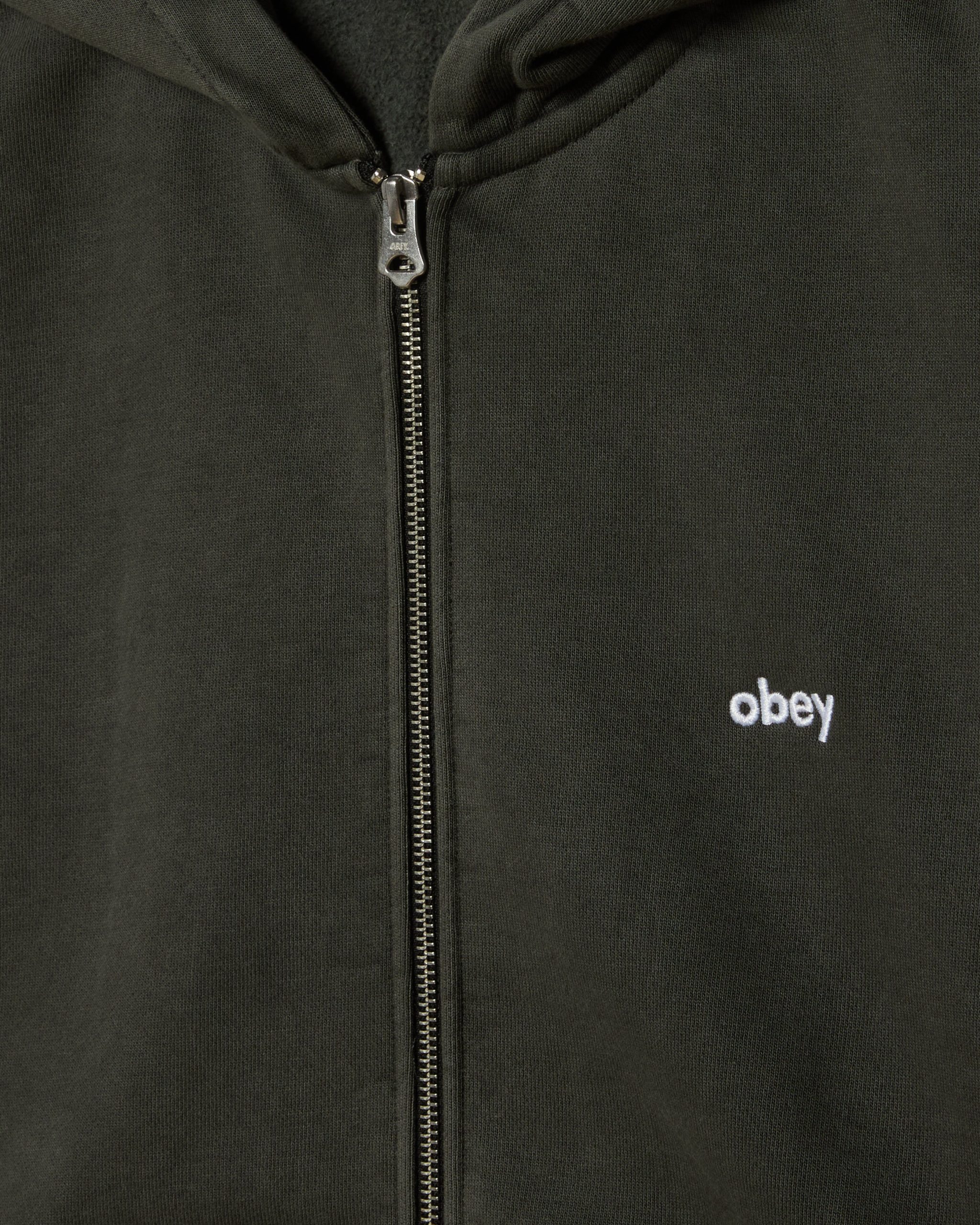 LOWERCASE PIGMENT ZIP HOOD - Image 3