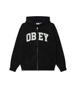 CONTROL FADED ZIP HOOD