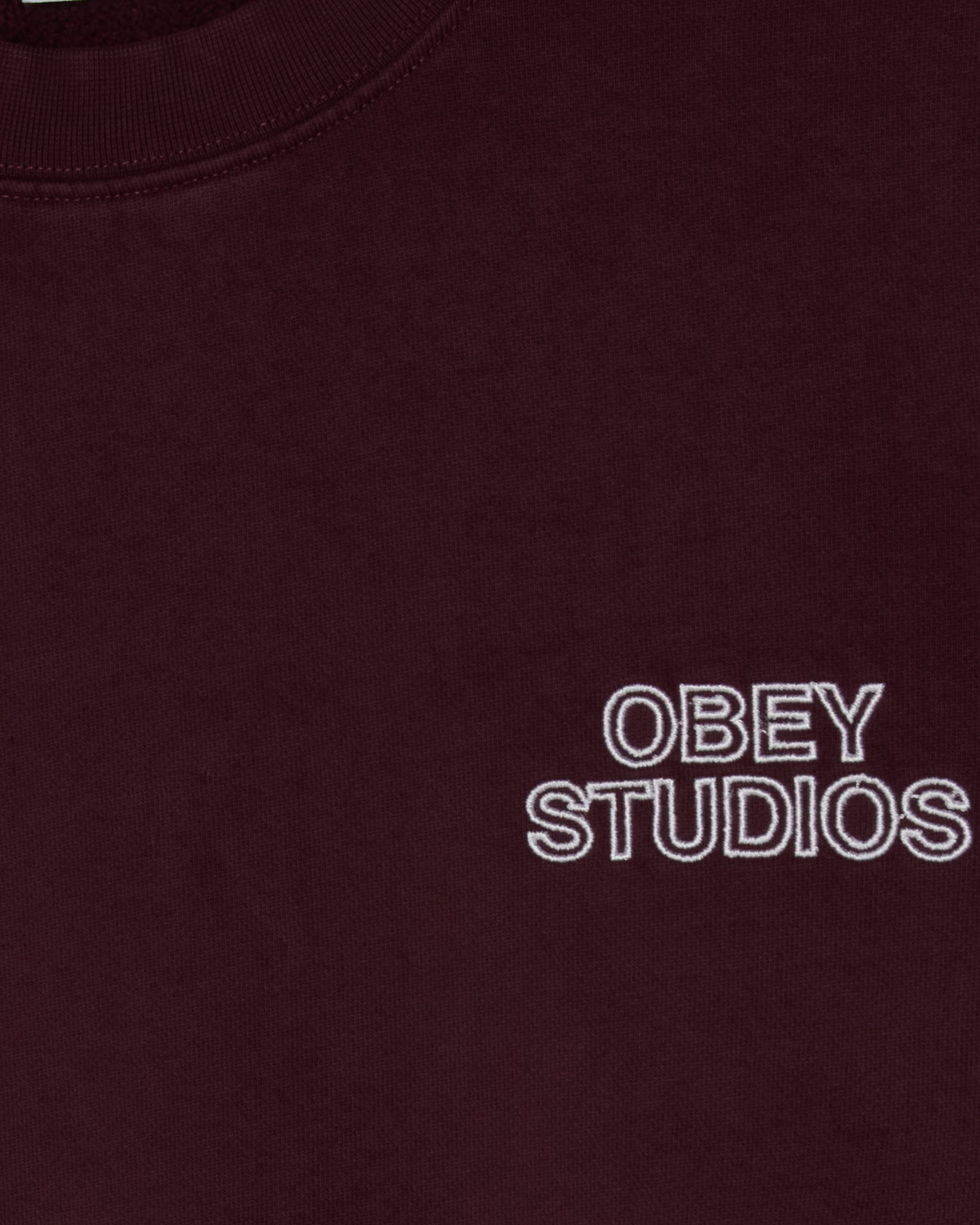 OBEY STUDIOS FADED CREWNECK - Image 3
