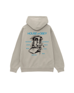 PYRAMID SCROLL PULLOVER HOOD