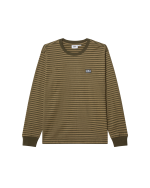 EST. WORKS EYES LS STRIPE SHIRT