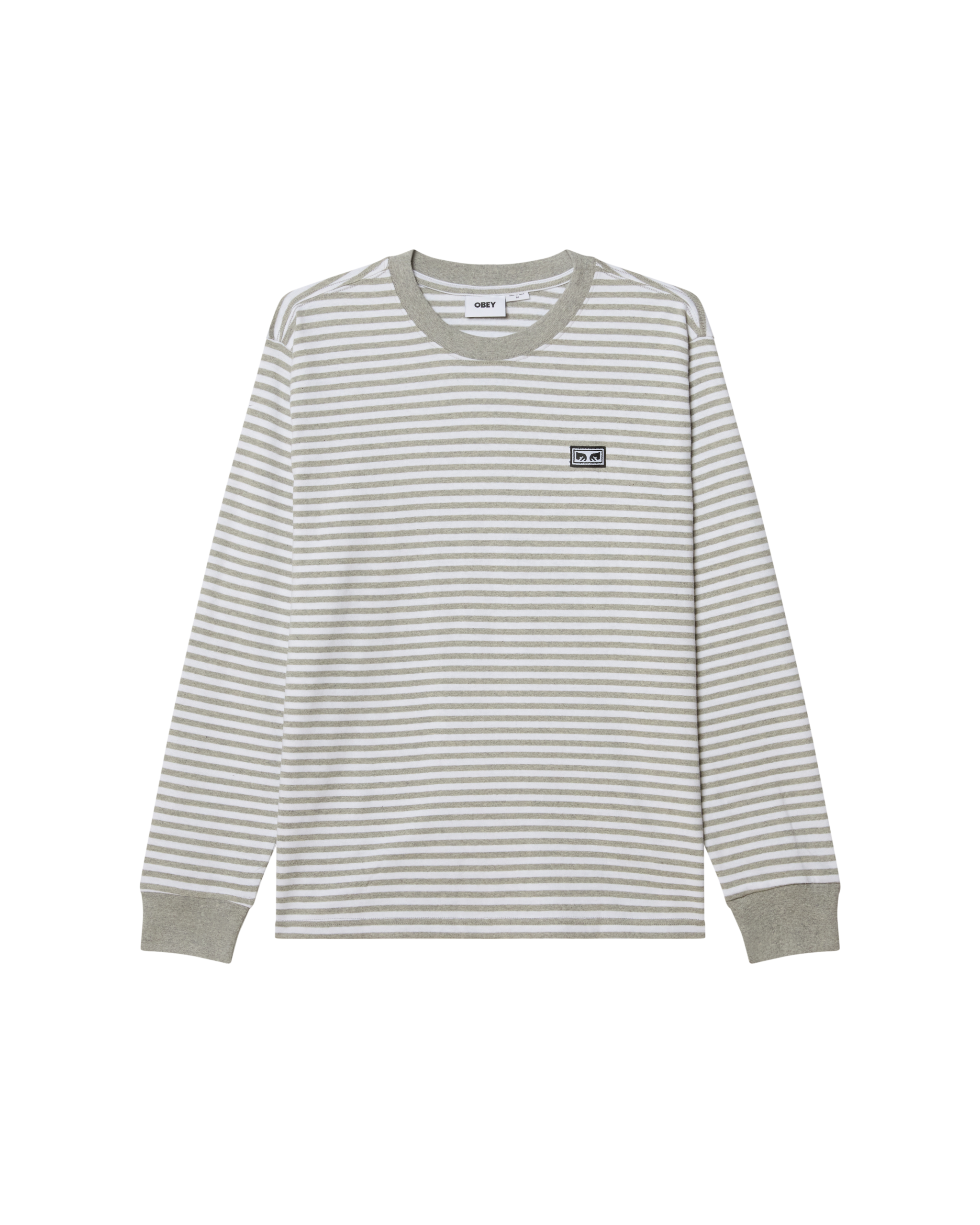 EST. WORKS EYES LS STRIPE SHIRT