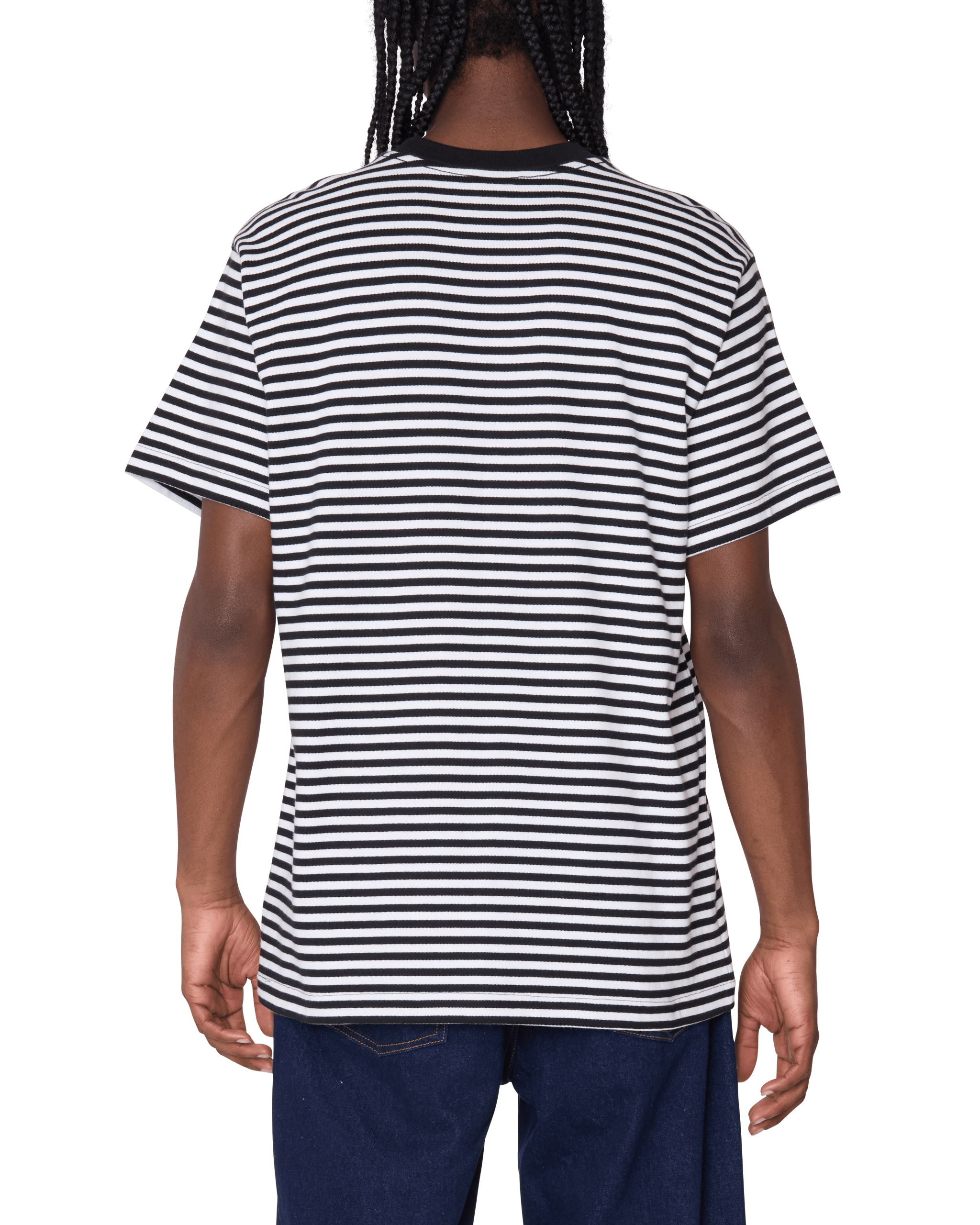 EST. WORKS EYES STRIPE T-SHIRT - Image 5