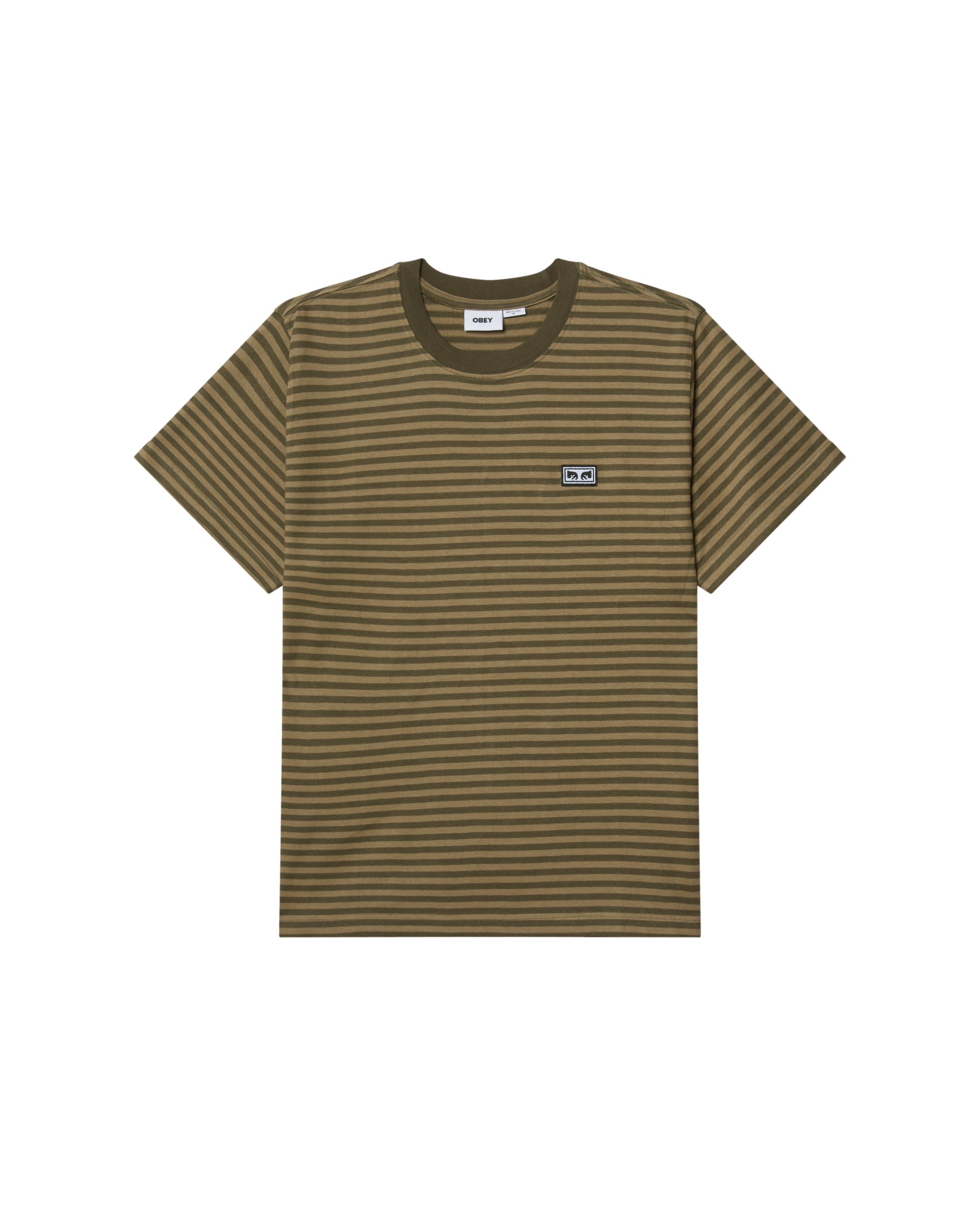 EST. WORKS EYES STRIPE T-SHIRT