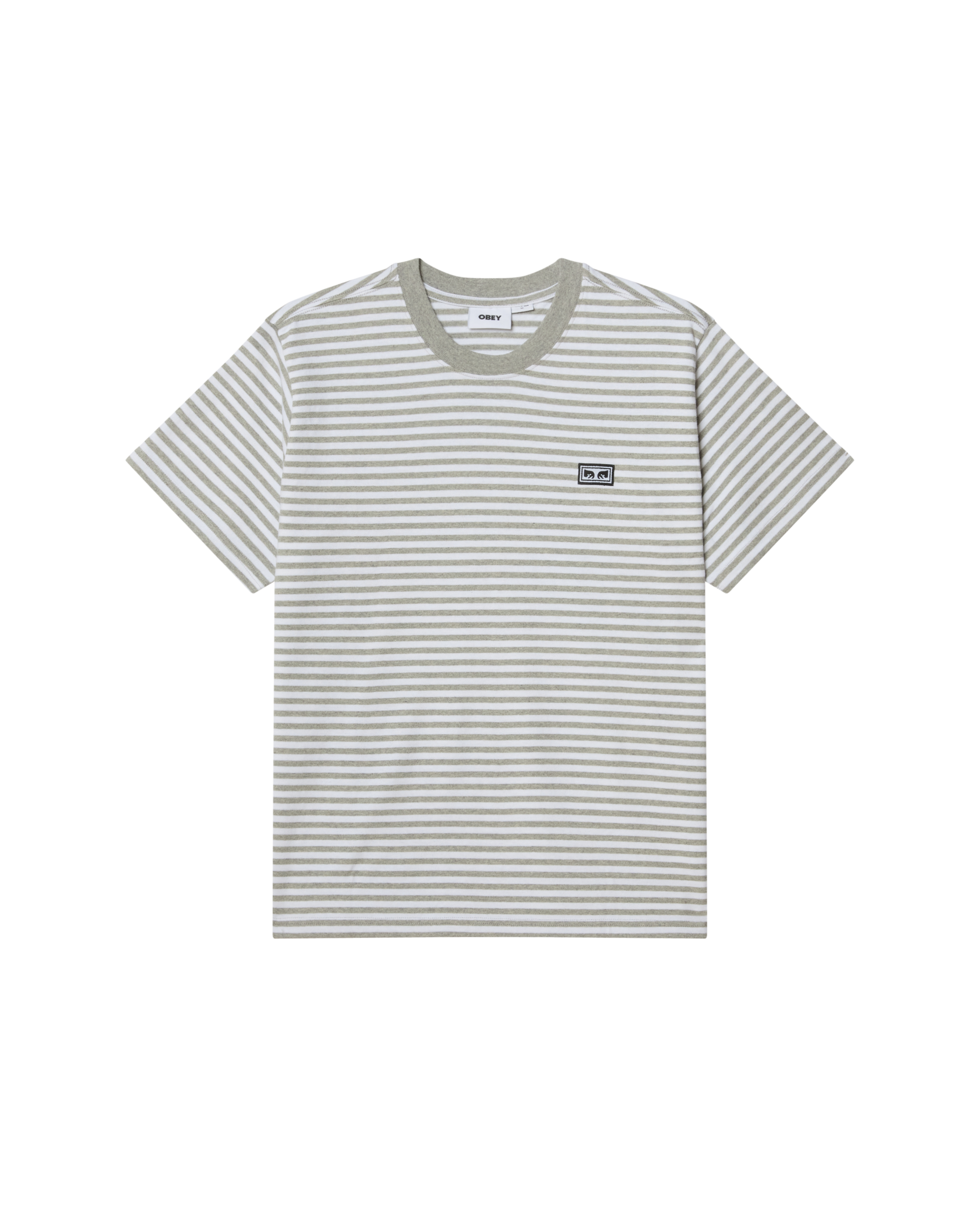 EST. WORKS EYES STRIPE T-SHIRT