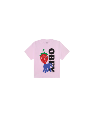 KIDS OBEY STRAWBERRY T-SHIRT
