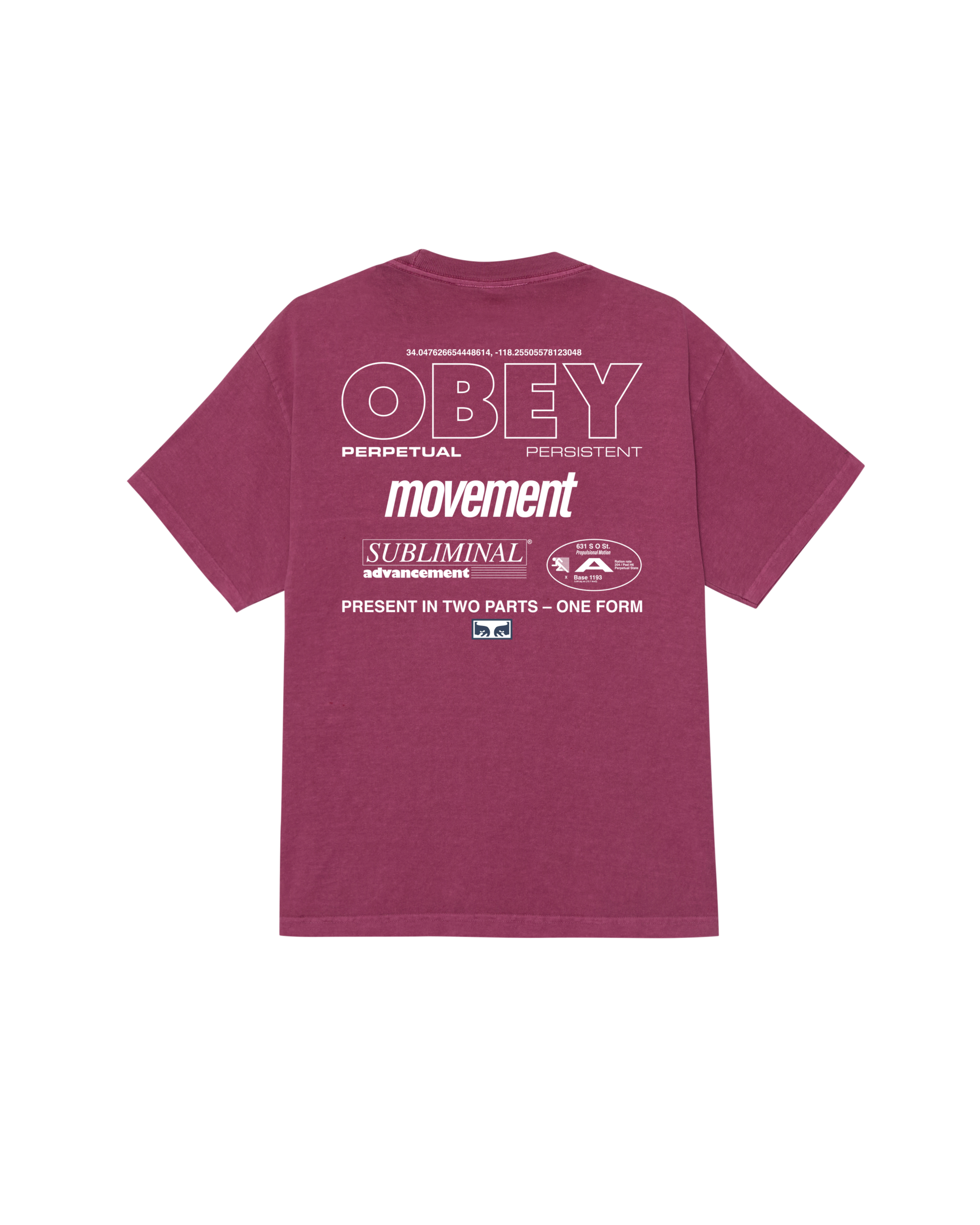 PERSISTENT MOVEMENT PIGMENT T-SHIRT