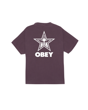 OBEY BOLD STAR PIGMENT T-SHIRT