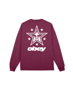 OBEY STAR PIGMENT LS T-SHIRT