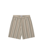 BAJA STRIPE BAGGY DENIM SHORT