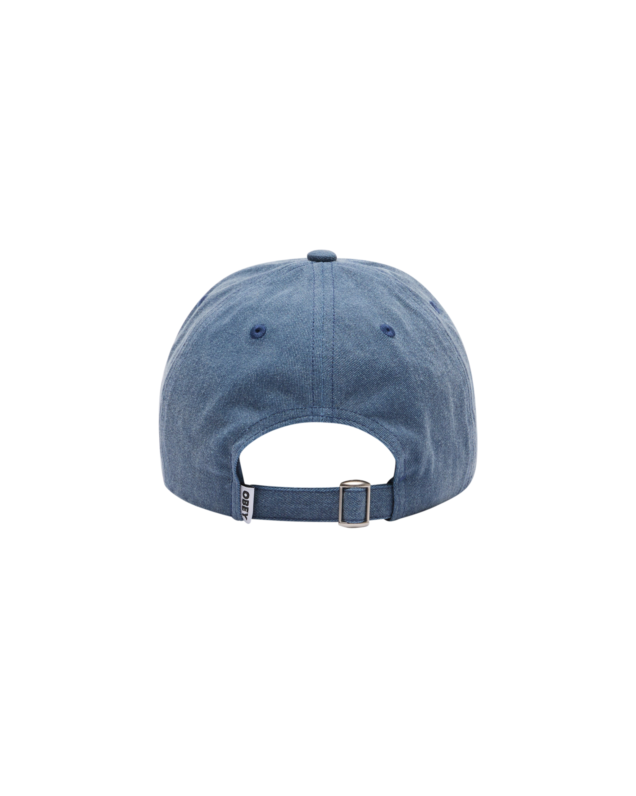 WASHED TWILL FLOWER STRAPBACK - Image 2