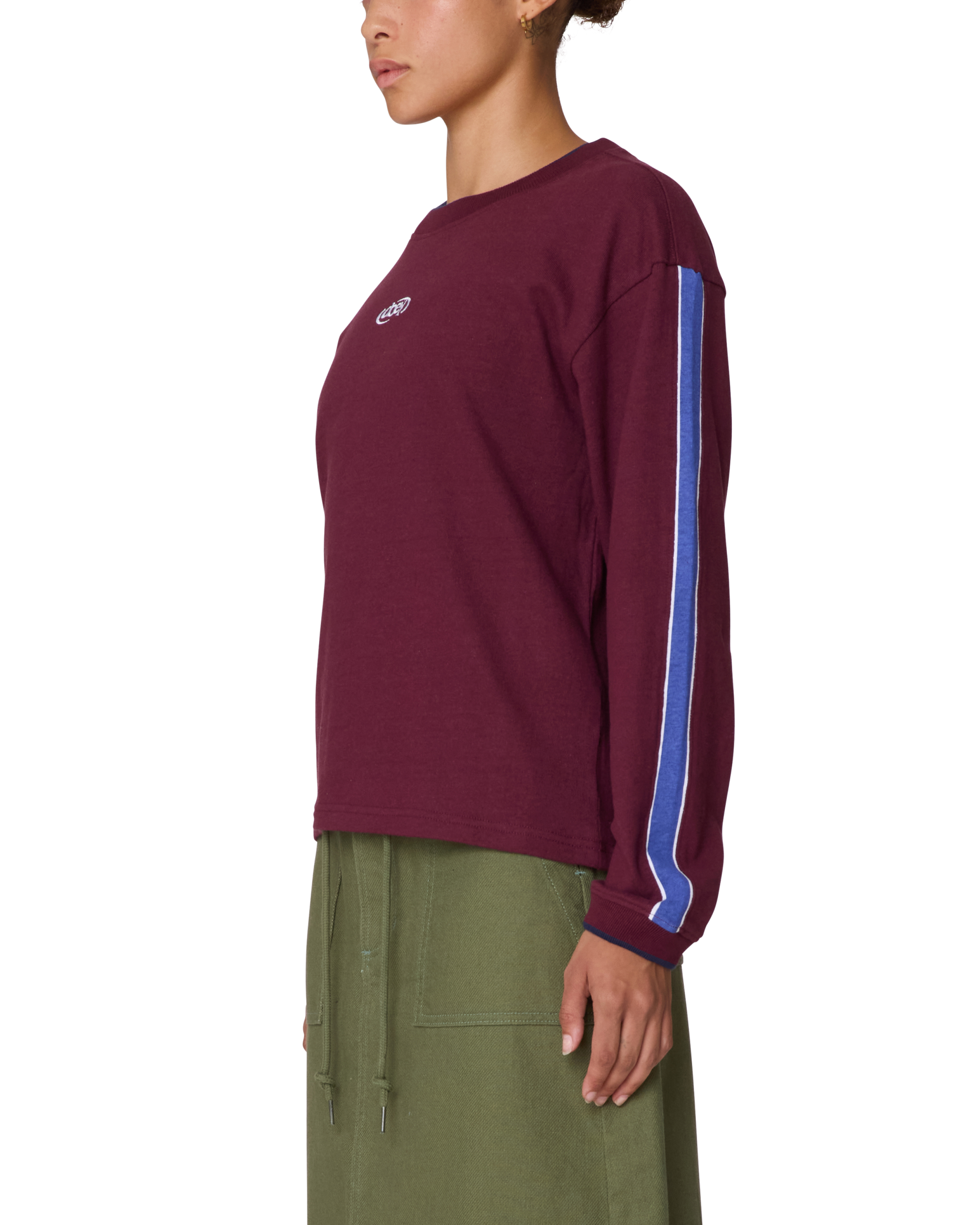 RALLY SLEEVE STRIPE LS TOP - Image 2