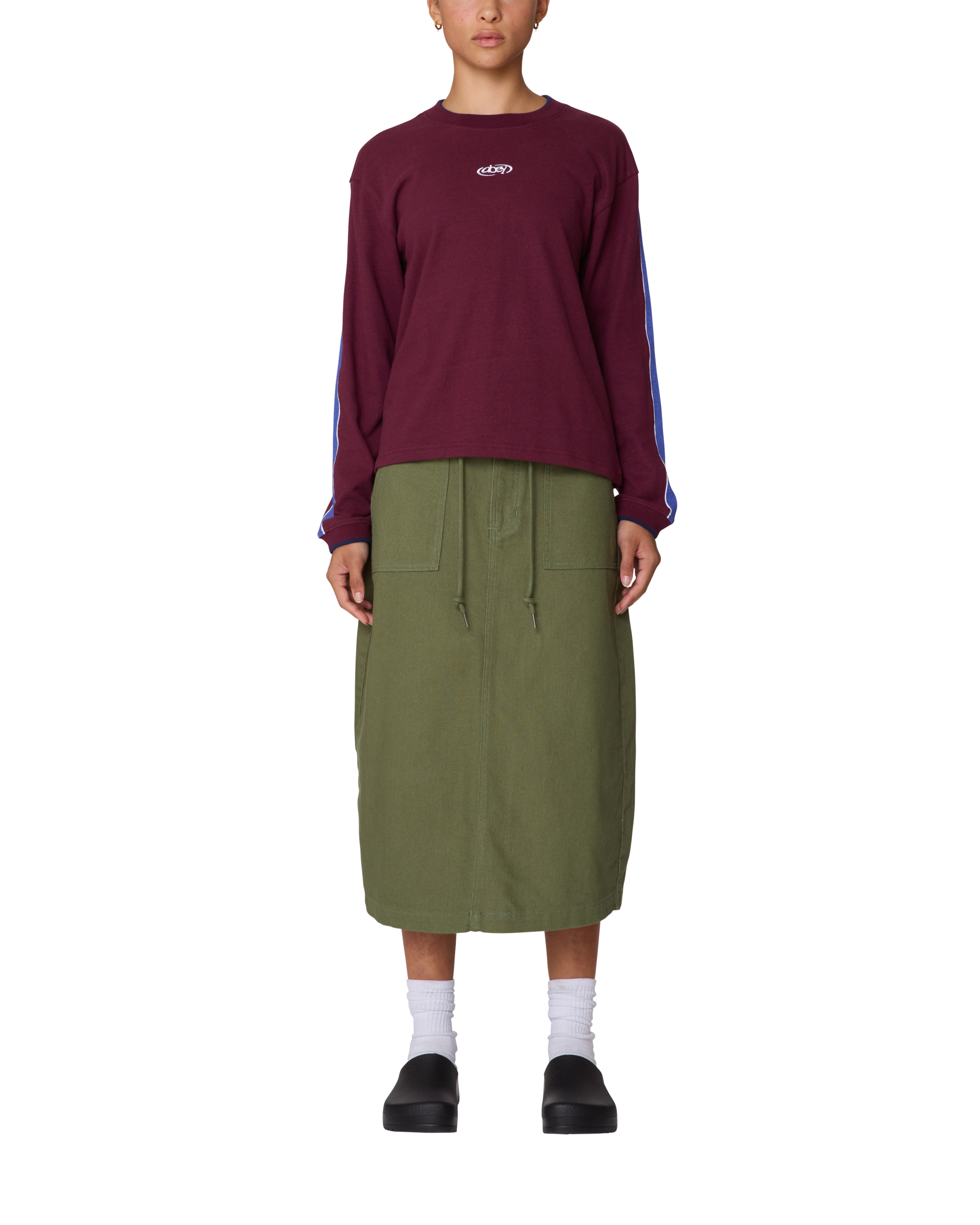 RALLY SLEEVE STRIPE LS TOP - Image 4