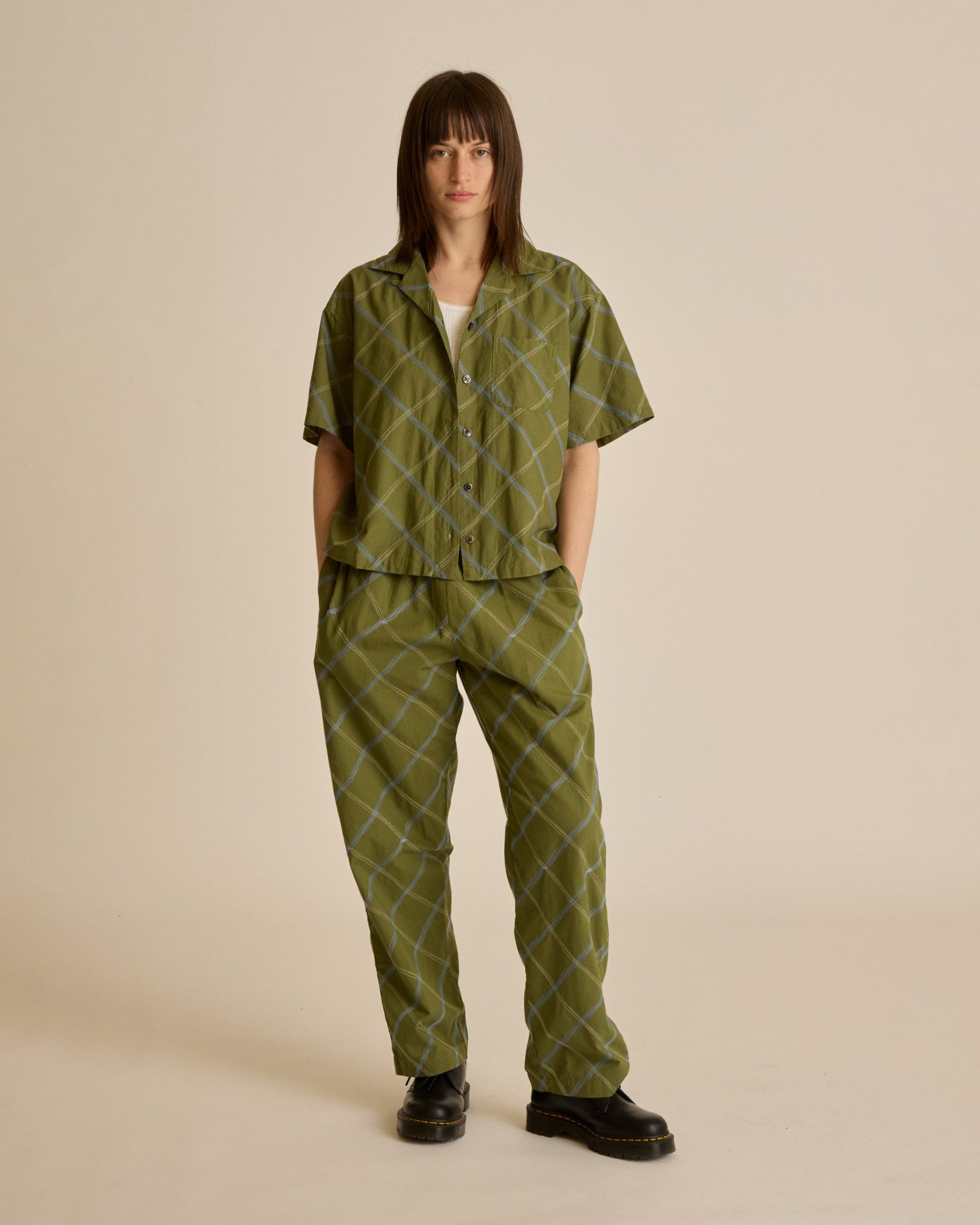 LILITH DIAMOND STITCH PANT - Image 4