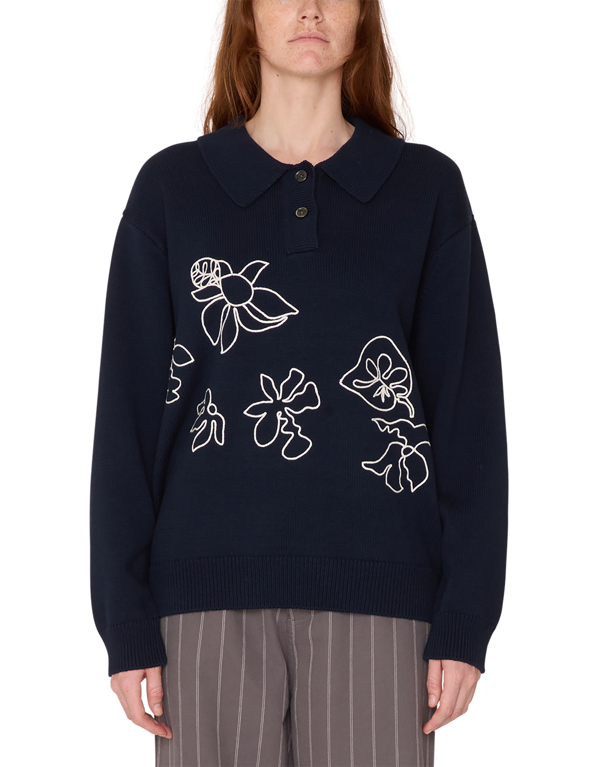BLOOM POLO SWEATER