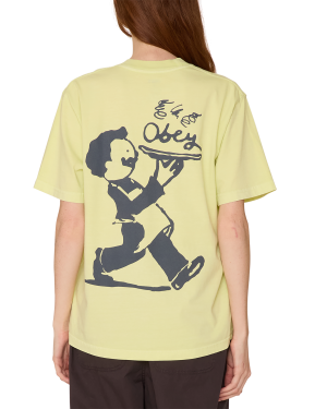 FRESH HOT OBEY MAXINE PIGMENT T-SHIRT