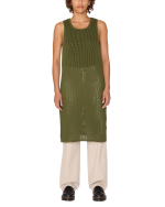 MINERVA OPEN STRIPE DRESS